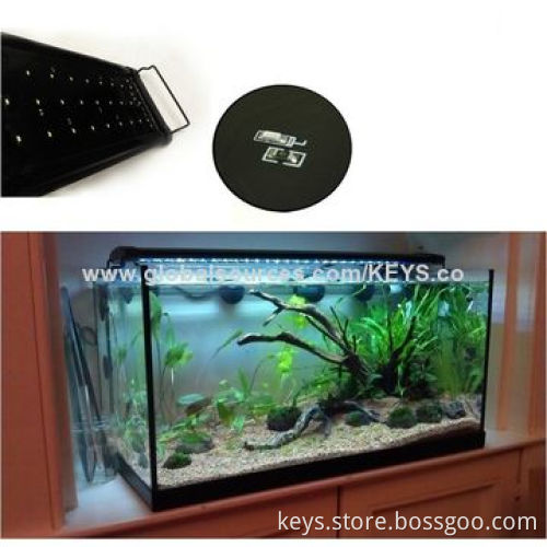 60cm LED aquarium lighting, fit 65-85cm tank, blue white light for plants aquatic of tank